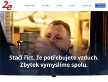 Tablet Screenshot of 2e.cz